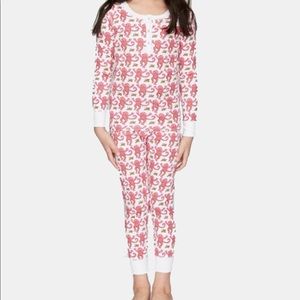 Girls Roller Rabbit Pink Monkey Pjs 🙈